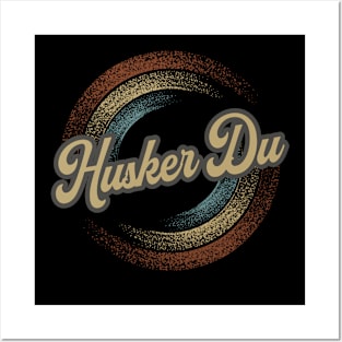 Hüsker Dü Circular Fade Posters and Art